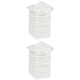 Dish Wash Cloths, 24 Pack Kitchen Wash Cloths Terry Dish Kitchen Towel 7" x 9"