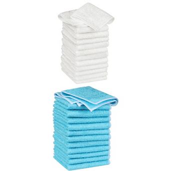 Dish Wash Cloths, 24 Pack Kitchen Wash Cloths Terry Dish Kitchen Towel 7" x 9"