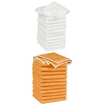 Dish Wash Cloths, 24 Pack Kitchen Wash Cloths Terry Dish Kitchen Towel 7" x 9"