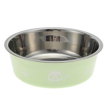 Non-Skid Large Dog Bowl Panda Pattern for Indoor and Outdoor 1 pc