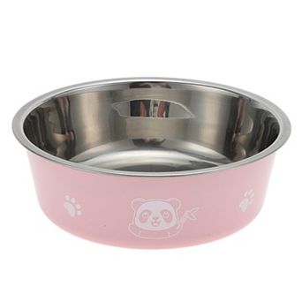 Non-Skid Large Dog Bowl Panda Pattern for Indoor and Outdoor 1 pc