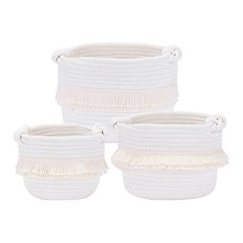 3 Packs Storage Basket, Shelf Closet Storage Bin for Clothes, Organizer Bin for Home Decor