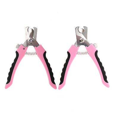 Durable Long Handle Pet Nail Clippers for Cat for Dog 6.1"x4.53" 1 Pc