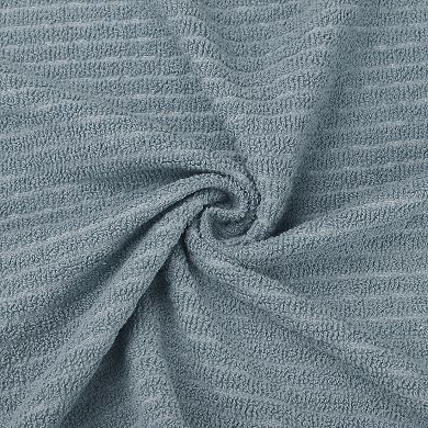 4 Pack Striped Pattern Hand Towels Set, Absorbent Towel for Bathroom 13" x 29"
