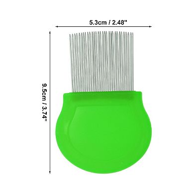 Durable Semi-circular Type Pet Grooming Brush for Pet 3.74"x2.48"
