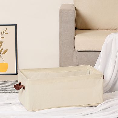 Fabric Storage Bin, Storage Cube with Handles for Shelves Closet, 1 Pack Collapsible Storage Basket