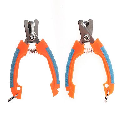 Durable Pet Nail Clippers with Tail Buckle for Pet 4.33"x2.76" 1 Pc
