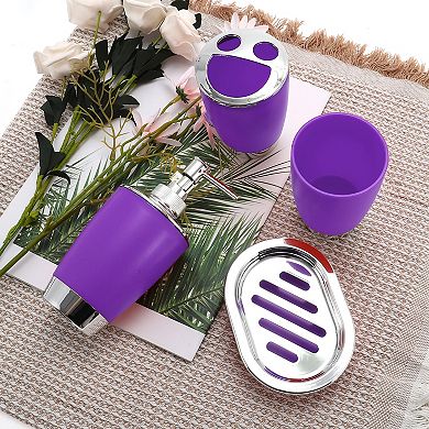 Elegant Soap Pump Dispenser Set for Bathroom for Laundry Rooms 1 Set