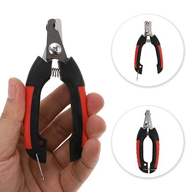 Durable Pet Nail Clippers with File for Dog and Cat 5.91"x3.94" 1 Set