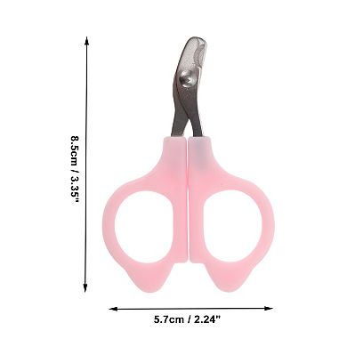 Durable Mini Pet Nail Clippers for Cat for Dog 3.35"x2.24" 1 Pc