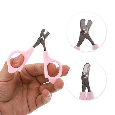Durable Mini Pet Nail Clippers for Cat for Dog 3.35"x2.24" 1 Pc
