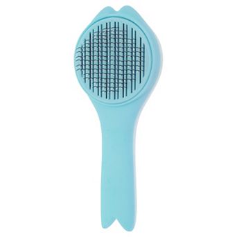 Durable V Shape Tail Pet Grooming Brush for Dog 7.87"x3.07"x1.97" 1 pc