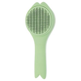 Durable V Shape Tail Pet Grooming Brush for Dog 7.87"x3.07"x1.97" 1 pc