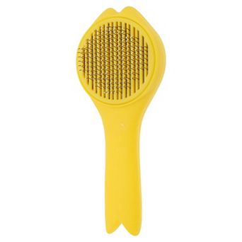 Durable V Shape Tail Pet Grooming Brush for Dog 7.87"x3.07"x1.97" 1 pc