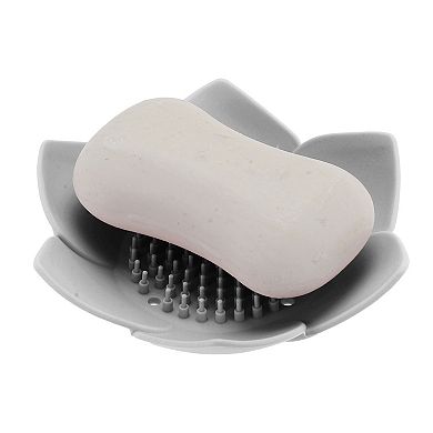 Waterproof Flower Soap Holder for Bathroom 5.31"x5.12"x1.38" 1 Pc