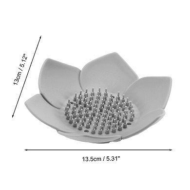 Waterproof Flower Soap Holder for Bathroom 5.31"x5.12"x1.38" 1 Pc