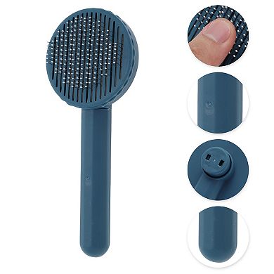 Durable Pet Grooming Brush for Dog for Cat 7.87"x3.07"x2.09" 1 Pc