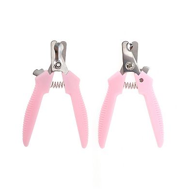 Durable Short Handle Pet Nail Clippers for Cat for Dog 4.72"x2.76" 1 Pc