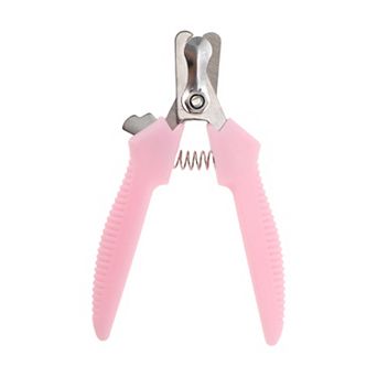 Durable Short Handle Pet Nail Clippers for Cat for Dog 4.72"x2.76" 1 pc