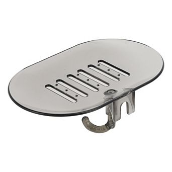 Waterproof with Hook Soap Holder for Bathroom 5.51"x3.54"x1.73" 1 pc