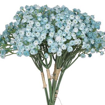 Artificial Flowers, 6 pc Fake Flowers Bouquets Real Touch Bulk Bouquet Faux Flowers