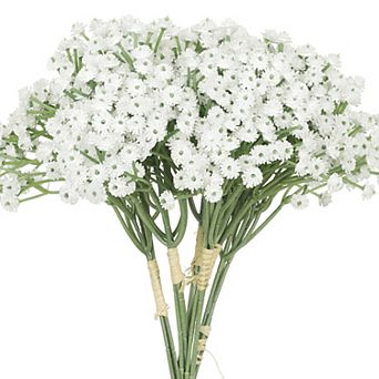 Artificial Flowers, 6 pc Fake Flowers Bouquets Real Touch Bulk Bouquet Faux Flowers