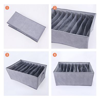 Storage Cube, Fabric Storage Bin with Handles for Shelves Closet, 1 Pcs Collapsible Storage Basket