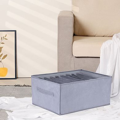 Storage Cube, Fabric Storage Bin with Handles for Shelves Closet, 1 Pcs Collapsible Storage Basket