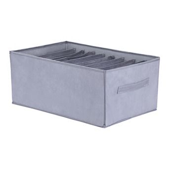 Storage Cube, Fabric Storage Bin with Handles for Shelves Closet, 1 pc Collapsible Storage Basket