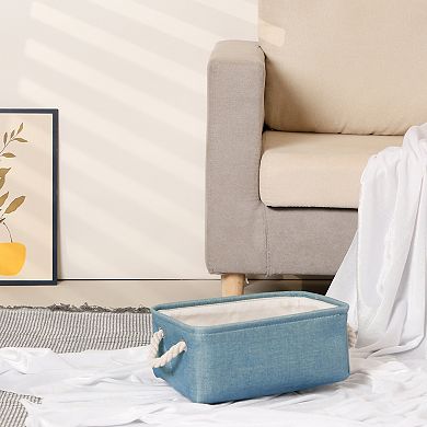 3 Pcs Storage Cube, Fabric Storage Bin with Handles for Closet, Storage Basket