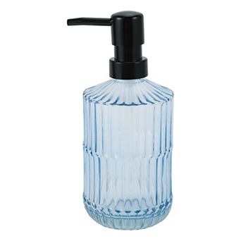 Simple Vertical Lines Soap Pump Dispenser for Bathroom 450ml 1 pc