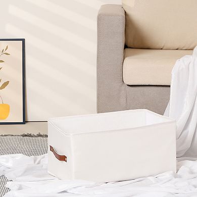 Storage Cube, Fabric Storage Bins with Handles for Shelves Closet, 1 Pack Foldable Storage Basket