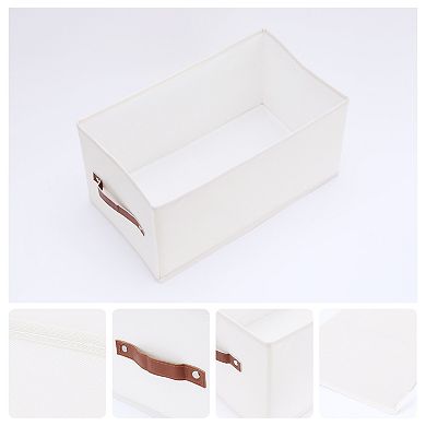 Storage Cube, Fabric Storage Bins with Handles for Shelves Closet, 1 Pack Foldable Storage Basket
