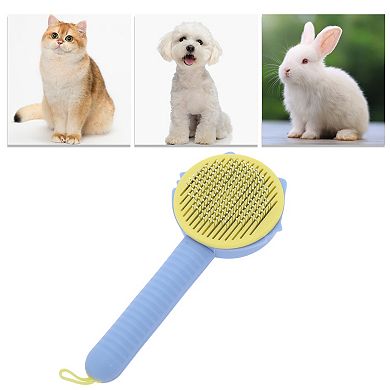 Durable Pet Grooming Brush for Dog for Cat 7.87"x3.43"x1.89" 1 Pc