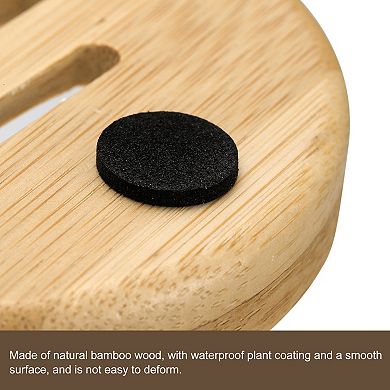 Wooden Soap Dish, 2Pack Soap Saver Tray Self Draining Soap Holder for Bathroom