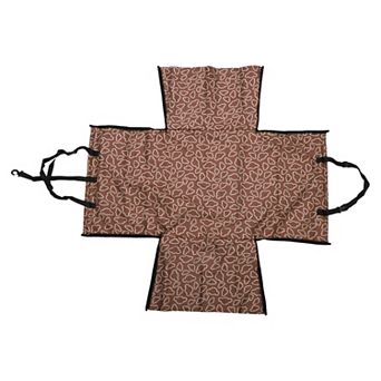 Foldable Car Seat Cover for Pet Cloud Pattern 21.65"x18.9"x14.17" 1 pc