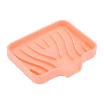 Waterproof Soap Holder with Draining for Bathroom 4.8"x3.94"x0.71" 1 pc