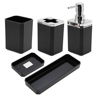 Fashion Soap Pump Dispenser Set for Bathroom for Laundry Rooms 1 Set