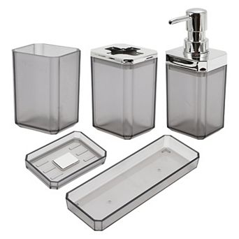 Fashion Soap Pump Dispenser Set for Bathroom for Laundry Rooms 1 Set