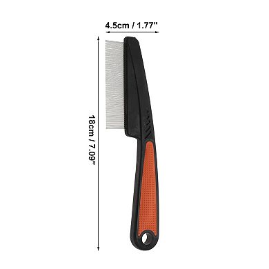 Durable Short Needle Pet Grooming Brush for Pet 7.09"x1.77"