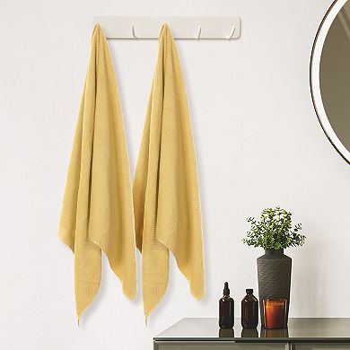 4 Pack Cotton Bath Towels Set, Large Towels, Towels Set 28" x 56"