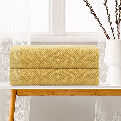 4 Pack Cotton Bath Towels Set, Large Towels, Towels Set 28" x 56"