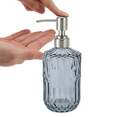 Simple Cylindrical Soap Pump Dispenser for Bath 450ml 1 Pc