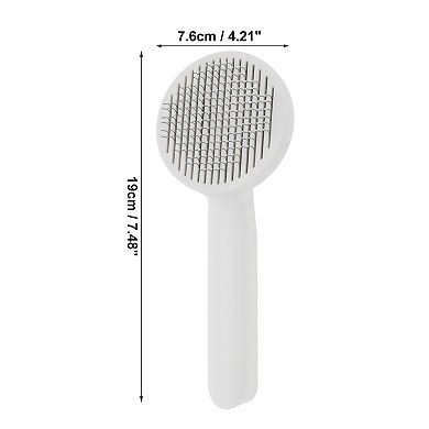 Durable Ear Shape Pet Grooming Brush for Pet 7.48"x4.21"x1.81" 1 Pc
