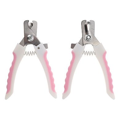 Durable Pet Nail Clippers with File for Dog for Cat 5.91"x3.94" 1 Set