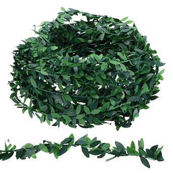 24.6 Ft Artificial Vines, Artificial Ivy Greenery Garland Fake Vine Leaf Garland