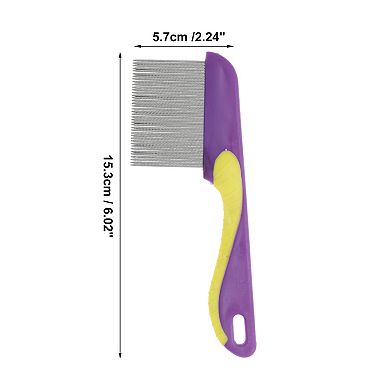 Durable Long Needle Pet Grooming Brush for Pet 6.02"x2.24"
