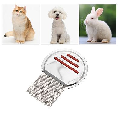 Durable Semi-circular Type Pet Grooming Brush for Pet 3.82"x2.68"