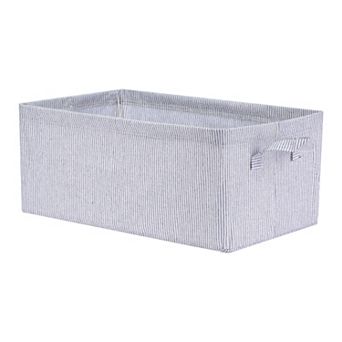 Fabric Storage Bin with Handles for Shelves Closet, Collapsible Storage Cube Basket