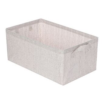 Fabric Storage Bin with Handles for Shelves Closet, Collapsible Storage Cube Basket